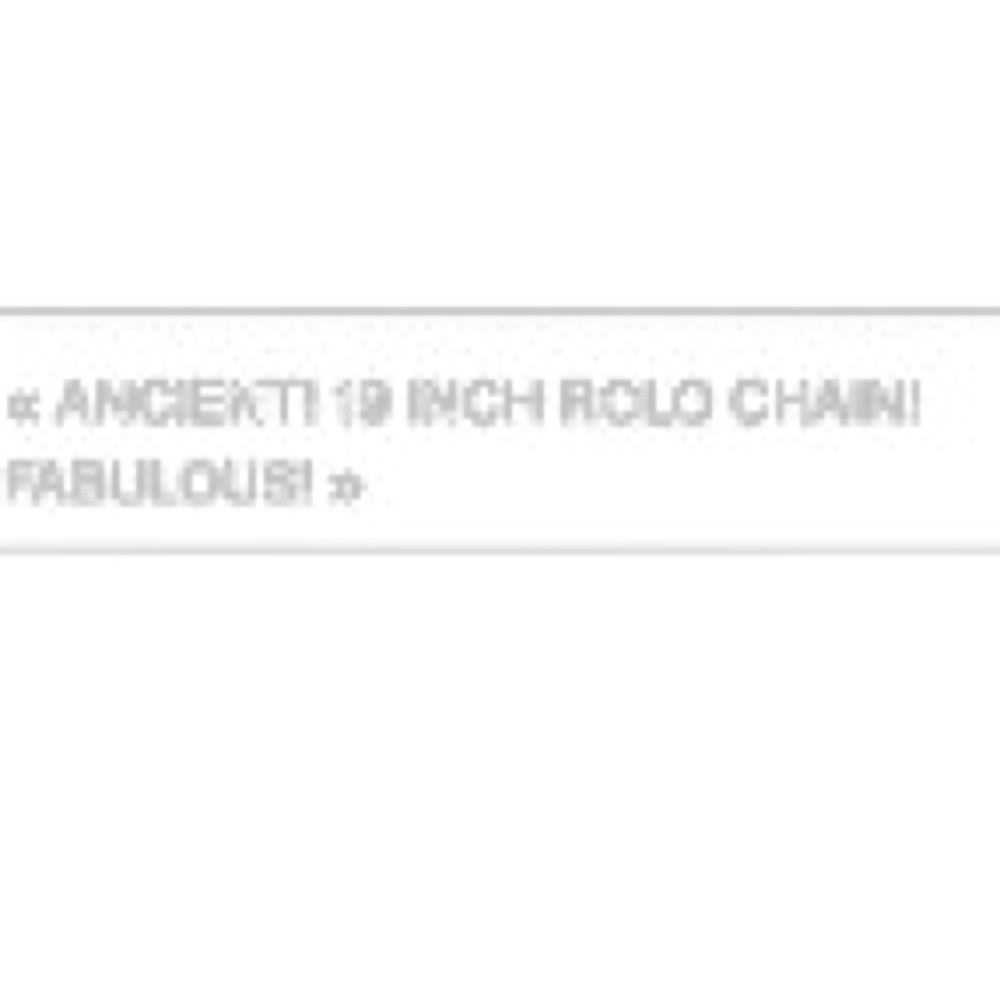 🔥🔥🔥”GUCCI”🔥VINTAGE “19” ROLO CHAIN🔥🔥🔥 - Picture 8 of 8